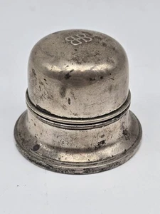 Vintage Birks Ring Box, Engagement/Wedding Style Sterling Silver Ring Box, - Picture 1 of 10