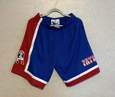 Pantalones Cortos Mitchell & Ness New England Patriots | Para Hombre Talla Mediana | Nuevos Con Etiquetas Foto 1 de 4