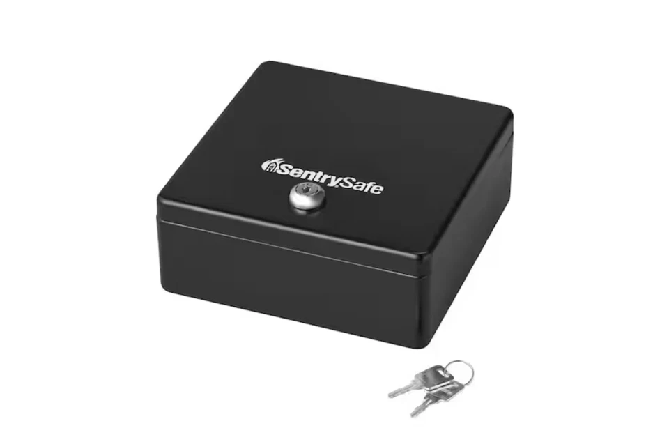 SentrySafe 0,07 ft³ Caja fuerte para dinero de ft Foto 1 de 4