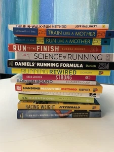RUNNING BOOKS LOT OF 14 VARIOUS AUTHORS $100 FOR ALL - Picture 1 of 15