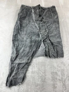 LOST & FOUND RIA DUNN asymmetrischer Rock mit Knöpfen Small ITALIEN NEU Avantgarde LINIE - Bild 1 von 13