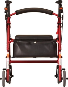 NEW NOVA GetGo Junior Height Lite Folding Rollator Walker Red 4209CRD - FREE S/H - Picture 1 of 13