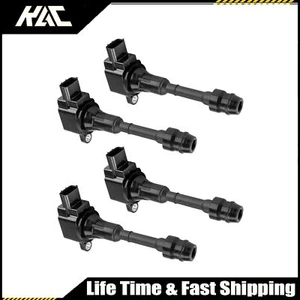 4pcs UF350 for 2002-2005 2006 Nissan Altima; Sentra Sedan 2.5L l4 Ignition Coils - Picture 1 of 18
