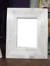 8"x10" Selenite Crystal Photo Frame Home Decor Gift Clear Quartz Christmas Gifts
