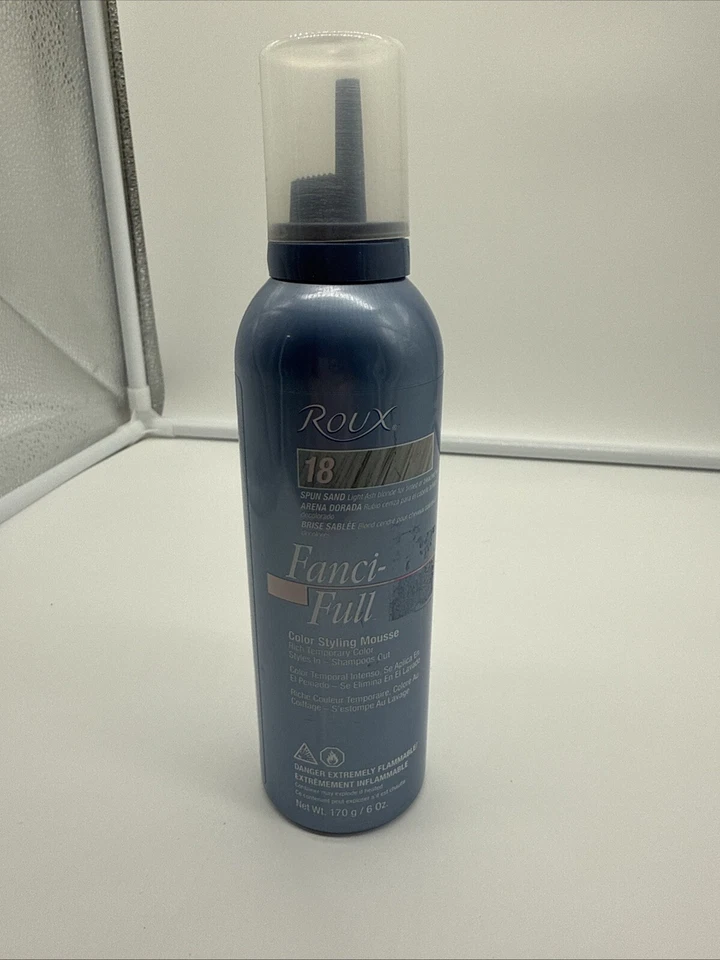 1 mousse de peinado a todo color Roux Fanci 18 arena hilada - 6 oz Foto 1 de 1