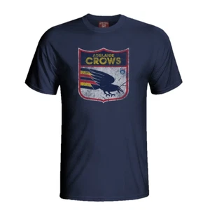 Adelaide Crows Official AFL Adult Mens Retro T-Shirt Tee Medium 97-102cm - Picture 1 of 2