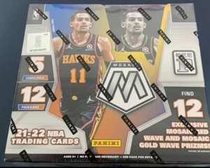 2021-22 Panini NBA Mosaic Asia Hobby Box New Factory Sealed Cade Cunningham RC - Picture 1 of 4