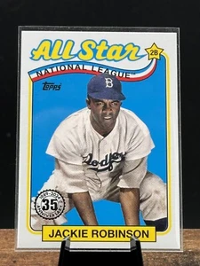 2024 Topps #89ASB-44 Jackie Robinson 1989 Topps Béisbol 35º All-Stars - Imagen 1 de 2