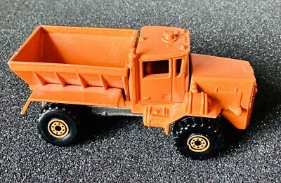 Hot Wheels 1983 Oshkosh снегоочиститель 1:64 оранжевый соляной грузовик 3 дюйма очень тяжелая игрушка - Изображение 1 из 4
