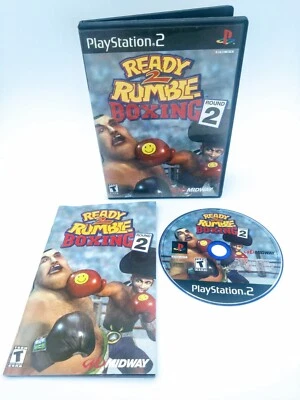 Ready 2 Rumble Boxing: Round 2 (Sony PlayStation 2, 2000) W Reg Card - Image 1 of 2