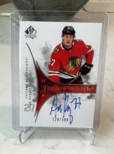 2019-20 Adam Boqvist SP Authentic 2009-10 Retro Future Watch /399 Rookie Auto RC