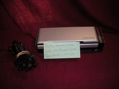 Fujitsu Scansnap S1300 Desktop Color Document scanner Portable  FREIGHT PAID - Image 1 of 4