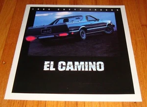 Original 1984 Chevrolet El Camino Sales Brochure SS - Picture 1 of 2
