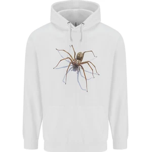 Gruesome Spider Halloween 3D Effect Childrens Kids Hoodie - Picture 1 of 3