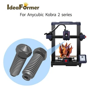 Boquilla de acero endurecido 5 piezas 0,4/0,6/0,8/1,0 mm para impresora Anycubic Kobra serie 2 - Imagen 1 de 7