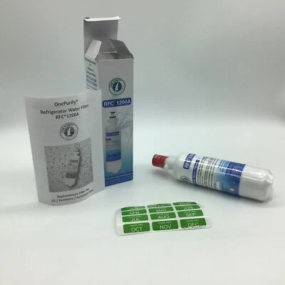 (Qty1) Purify RFC 1200A Refrigerator Water Filter Kenmore / Elite LG, NEW - Image 1 of 4