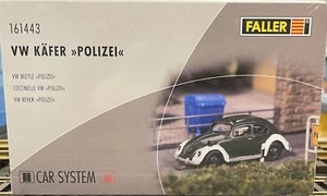 Faller Car System H0 161443 VW Käfer "Polizei" NEU & OVP - Picture 1 of 3