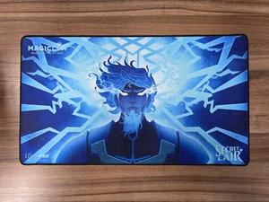Magic the Gathering MagicCon Secret Lair Brainstorm Foil Stitched Playmat - Picture 1 of 2