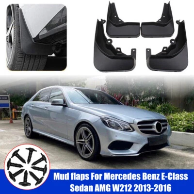 4 piezas guardabarros para Mercedes Benz Clase E Sedán AMG W212 2013-2016 NUEVO Foto 1 de 4