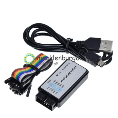 1PCS USB Logic Analyzer Device Set USB Cable 24MHz 8CH 24MHz for ARM FPGA - Bild 1 von 4