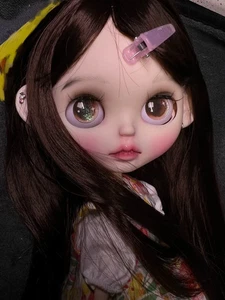 Custom Handmade Blythe Doll with Clothes Wig YMY24 Body 1/6 BJD Doll DIY Toys - Picture 1 of 6