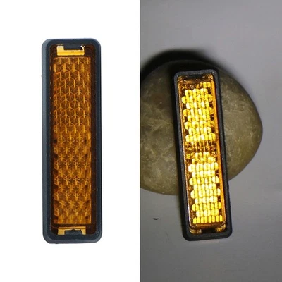 Pedal Reflectors Plastic Material Rainproof Riding Supplies Waterproof - Image 1 of 4