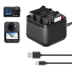 For DJI Osmo 360 battery fast charging box Action5 Pro charger accessories - Picture 1 of 9