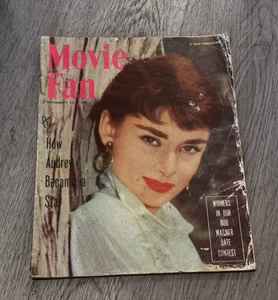 September 1954 Movie Fan Magazine Rare Audrey Hepburn - Imagen 1 de 2
