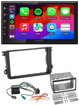 Kenwood MP3 USB DAB 2DIN Bluetooth Autoradio für VW Amarok ab 10 Beetle ab 11 EO - Bild 1 von 4