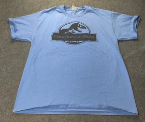 Jurassic Park Shirt Boys Large Funny Dinosaur Tee Juniorassic Park 23 Graphic - Picture 1 of 10