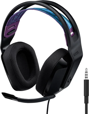 335 Cuffie Gaming Cablate, Microfono Flip to Mute, Jack Audio Da 3.5 Mm, Padigli - Immagine 1 di 4