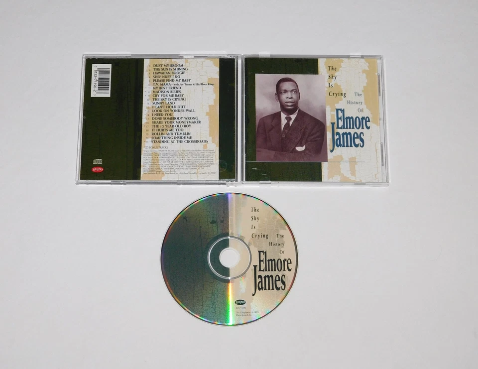 Elmore James - The Sky Is Crying CD (1993) Rhino Records Mississippi Blues - Image 1 of 1