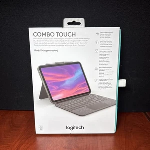 Logitech Combo Touch Detachable 10th Gen iPad Keyboard Case (1461) New - Picture 1 of 2