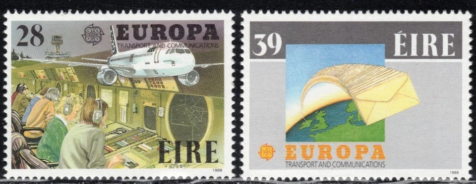 1988 Ireland Europa CEPT MNH Transport and Communications - Image 1 of 1
