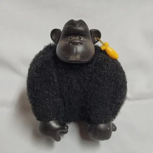 Applause Magical Mini Murphy Gorilla Plush 4in Drk Brown Banana Earring 1987 Vtg - Picture 1 of 5