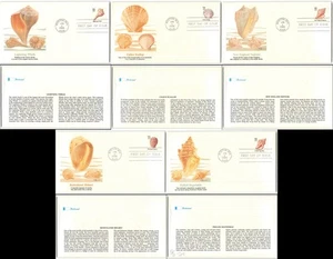 US #2117-2121 Set of 5 Shell FDC's, 1985 - Picture 1 of 1