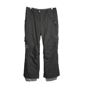 Burton DryRide Snowboard Pants Adult M Brown Adjustable Waist Vented Winter Ski - Picture 1 of 14