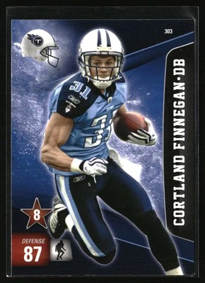 2011 Panini Adrenalyn XL #303 Cortland Finnegan - Image 1 of 2