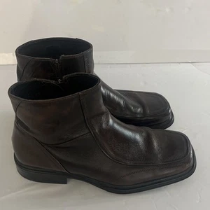Botas de vestir Aldo de cuero marrón para hombre talla 43. Puntera Sguare. - Imagen 1 de 7