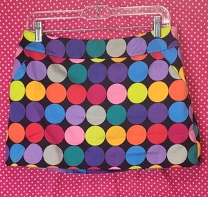 Pantalón corto de golf Loud Mouth para damas a lunares de algodón/lycra talla 2 W30" L13" - Imagen 1 de 4