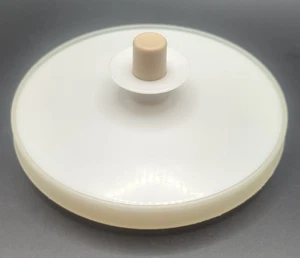 Tapa de jarra de repuesto de botón pulsador vintage Tupperware de 5,25" de diámetro #802-8 - Imagen 1 de 4