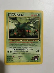 Erika's Oddish 047/132 Gym Heroes Regular - Picture 1 of 9