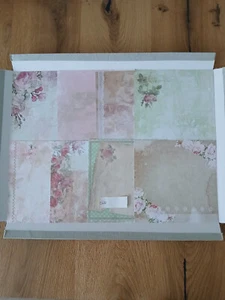 Scrapbooking, Stanzteile, Basteln, Aufleger E 630 Papiere, Mischung - Bild 1 von 1