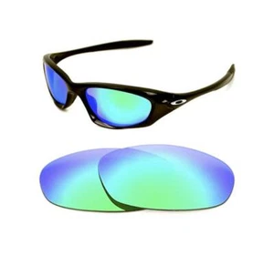 NUEVO LENTE VERDE POLARIZADO PERSONALIZADO PARA GAFAS DE SOL OAKLEY TWENTY - Imagen 1 de 7