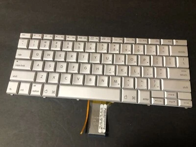 AEQ16PLU039 922-6968 922-6593 Apple PowerBook G4 1.67GHz Aluminum Keyboard - Image 1 of 4