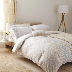 BEDECK ESSENTIALS NAVAHO NATURAL EMBROIDERED HOUSEWIFE PILLOWCASE BNIP - Picture 1 of 2