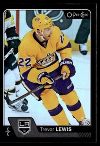 2016-17 O-Pee-Chee Black Rainbow Foil /100 Trevor Lewis Los Angeles Kings #22