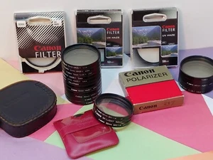 ., Canon Filter UV Haze Skylight Polarizer ND4 Yellow 52mm 55mm 58mm 72mm - Picture 1 of 16