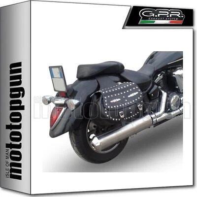 escape acero inoxidable gpr para yamaha xvs 1300 midnight star 2012 12 2013 13 Foto 1 de 3
