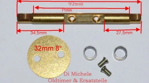 32 carburatori PDSIT Solex, albero farfallato, valvola a farfalla, presa, set B.9819 - Foto 1 di 1